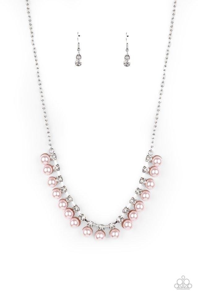 Frozen in TIMELESS-Pink Necklace