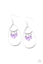 Shimmer Advisory-Purple Earrings
