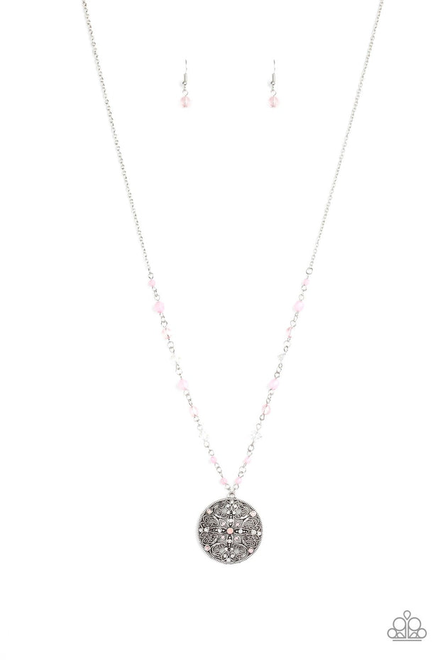 Everyday Enchantment-Pink Necklace