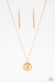 Dauntless Diva-Gold Necklace