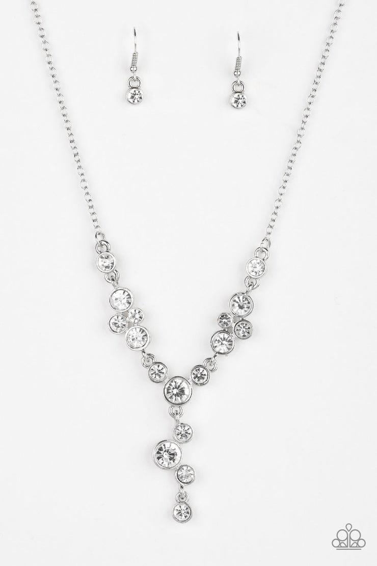 Five-Star Starlet White Necklace
