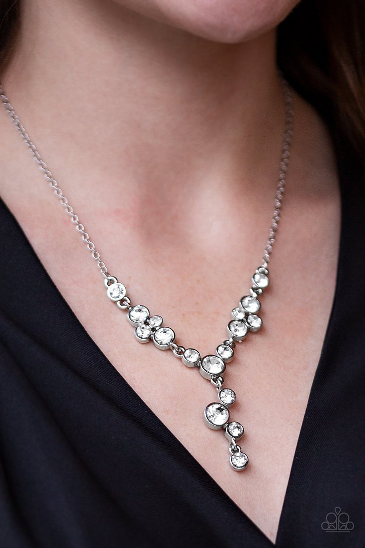 Five-Star Starlet White Necklace