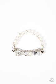 Adorningly Admirable -White Bracelet
