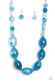 Belle of the Beach Blue Necklace