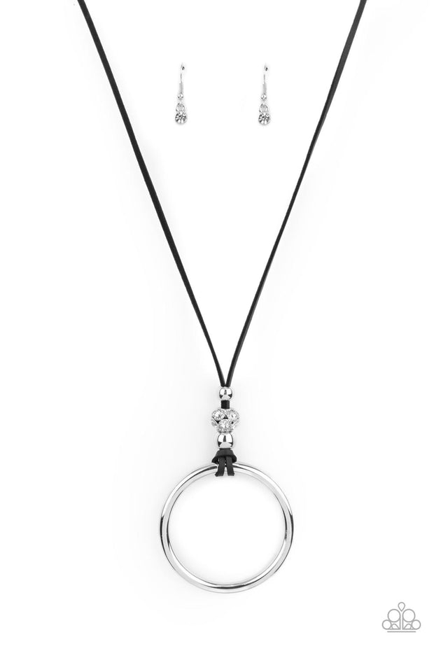 BLING Into Focus Black Necklace