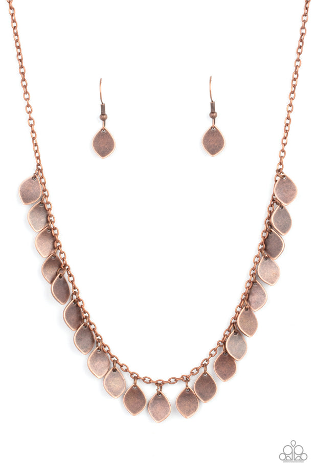 Dainty DISCovery Copper Necklace