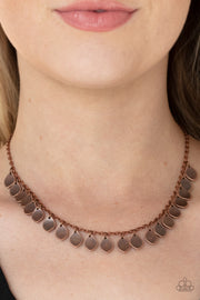 Dainty DISCovery Copper Necklace