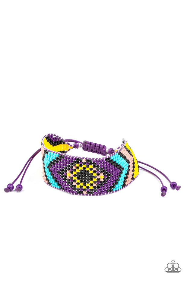 Desert Dive Purple Bracelet