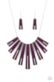 FAN-tastically Purple Necklace