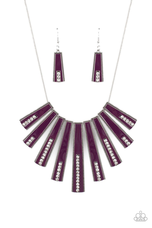 FAN-tastically Purple Necklace