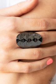 Ferociously Faceted Black Ring
