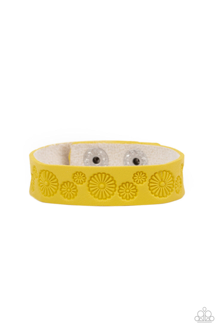 Follow The Wildflowers Yellow Urban Bracelet