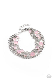Glossy Goddess Pink Bracelet
