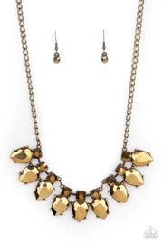 Extra Enticing Brass Necklace