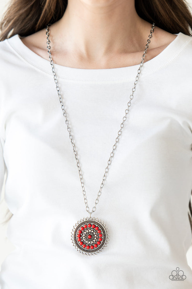Lost SOL Red Necklace Necklace