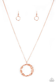 Millennial Minimalist Copper Necklace