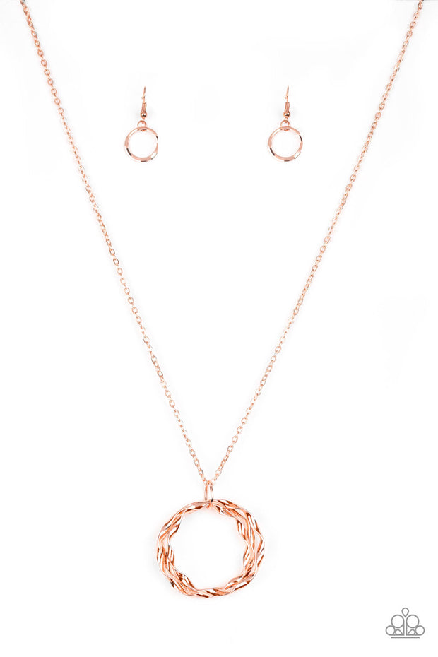Millennial Minimalist Copper Necklace