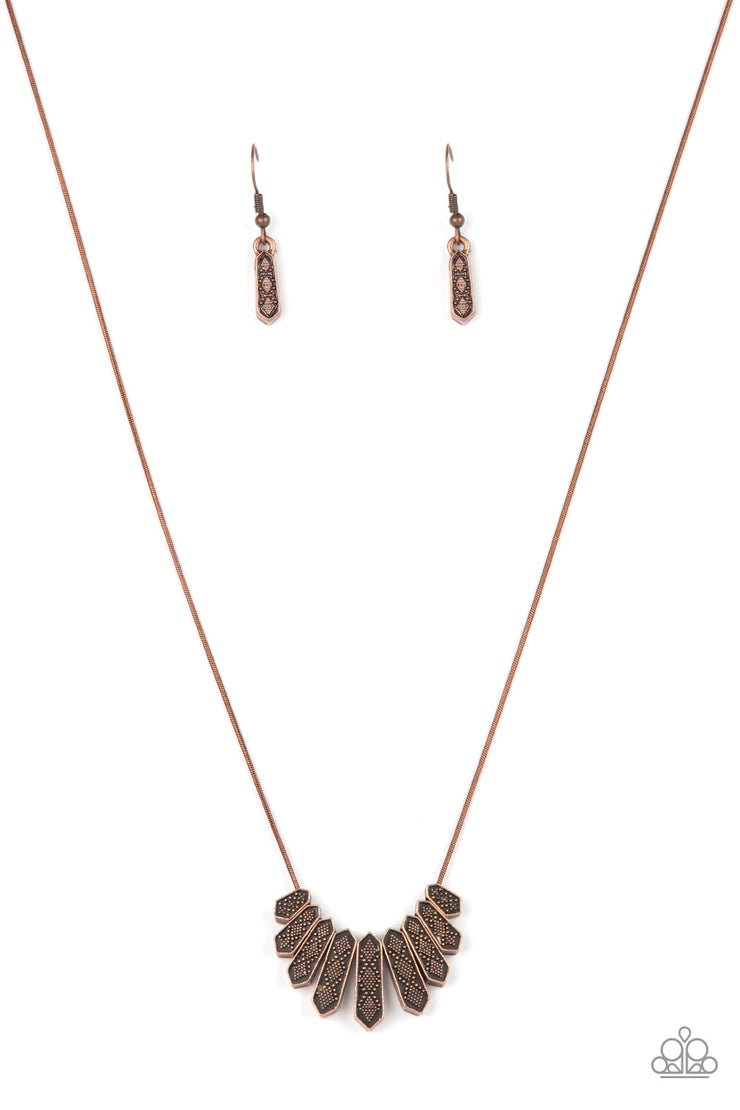 Monumental March Copper Necklace
