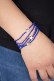 Pretty Patriotic Blue Bracelet