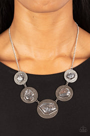 Raw Charisma Silver Necklace