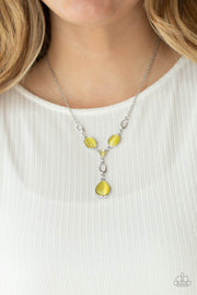 Ritzy Refinement Yellow Necklace