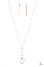 Shapely Silhouettes Copper Necklace