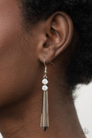 Sparkle Stream Silver Earring