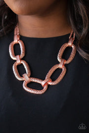 Take Charge Copper Necklace