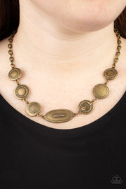 Uniquely Unconventional - Brass Necklace