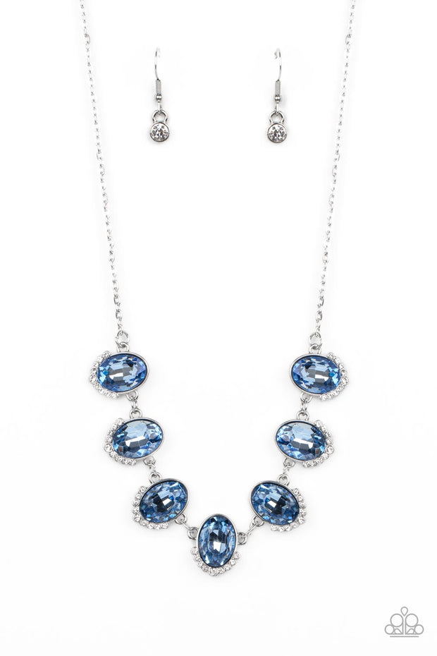 Unleash Your Sparkle Blue Necklace