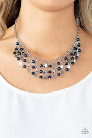 Wallstreet Stylist Blue Necklace